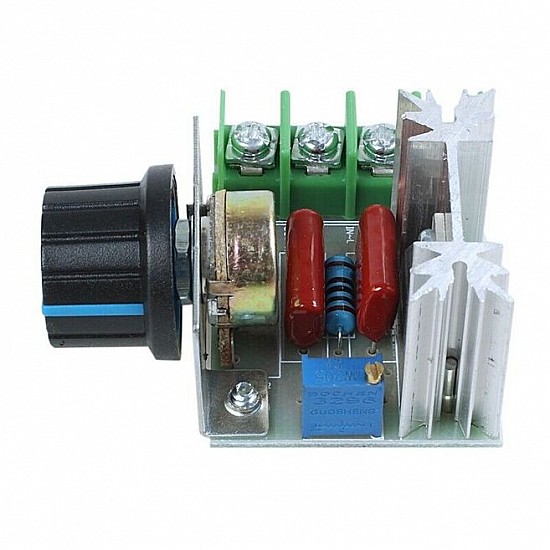 2-Pack 2000W SCR Voltage Regulator – Variable Motor Speed Controller AC 110V-220V (50-250V Output)