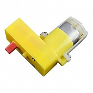 200RPM DC 3-6V  L-Shape BO Gear Motor One side Shaft For Arduino Smart Car
