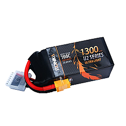 22.2V 1300mAh 100C 6S1P Bonka Lipo Battery - High Quality