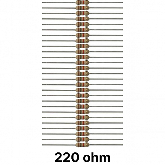 220 ohm Resistor(Pack of 50)