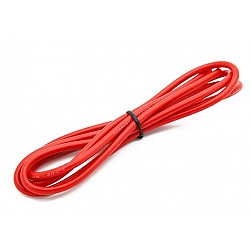 1 Meter Red Silicon Wire 14AWG Heatproof Soft Silicone Silica Gel Wire Cable