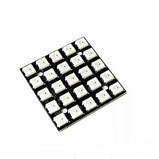 25Bit 5050 5x5 Digit LED Built-in Full Color Driving Lights Development Board -