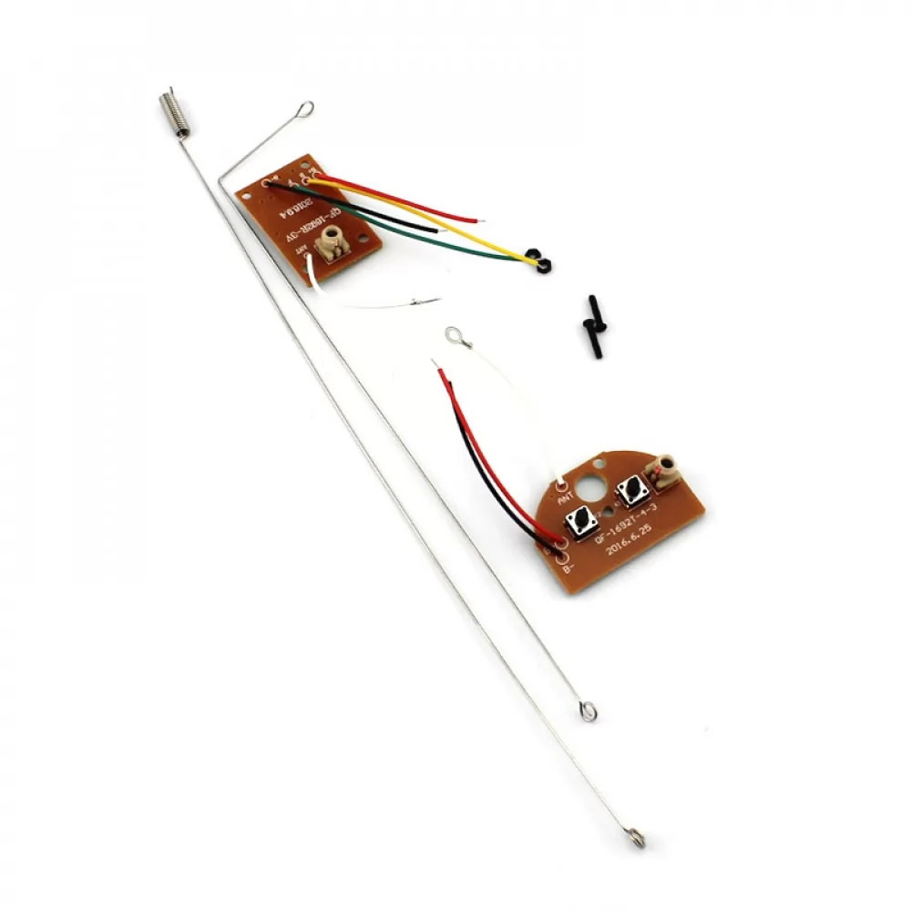 2CH RC Remote Control 27MHz Circuit PCB Transmitter and Receiver Board