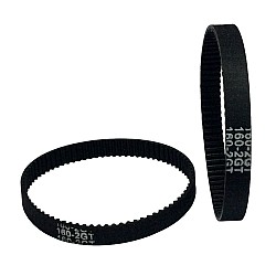 GT2 160mm Long Closed Loop 10mm Rubber Timing Belt for 3D Printer