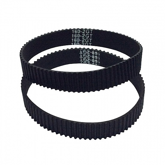 2GT Ring Closed Synchronous Belt Rubber Transmission 160-10MM