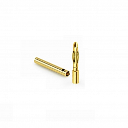2mm Gold Plated Banana Bullet Connector