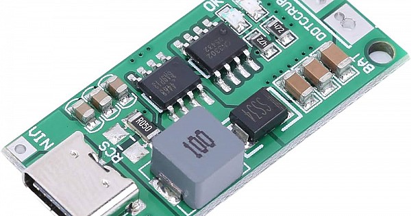 2S-1A |18650 Polymer Lithium Ion Charger Type C to 2S 8.4V 1A Booster ...