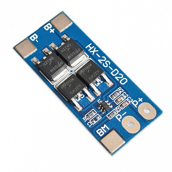 2S 20A 18650 Lithium Battery Protection Board