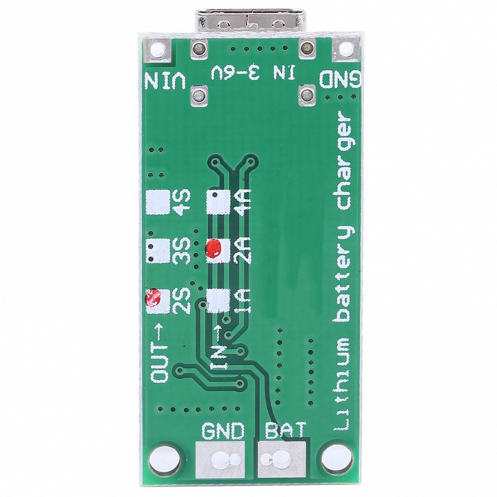 2S-2A |18650 Polymer Lithium Ion Charger Type C to 2S 8.4V 2A Booster ...