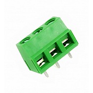3 Pin 5.08mm Pitch Plug-in Screw Terminal Block Connector 