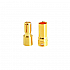 3.5mm Gold Plated Cross Bullet Banana Connector