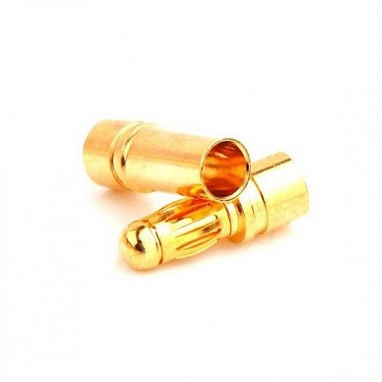 3.5mm Gold Bullet Banana Connector Plug For ESC Battery Motor - Other - Multirotor