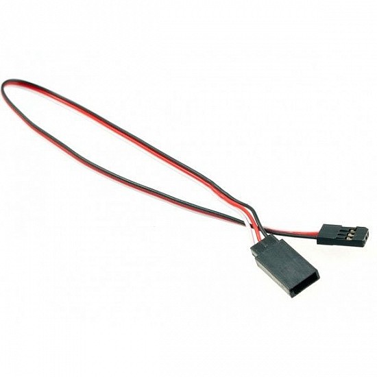 30cm JR Male to Futaba Female Servo Extension Cable