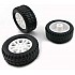 31x2mm Plastic Wheel for Toy Car DIY Accessories - White