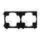 32650 1x2 Black Lithium Cell Holder
