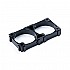 32650 1x2 Black Lithium Cell Holder