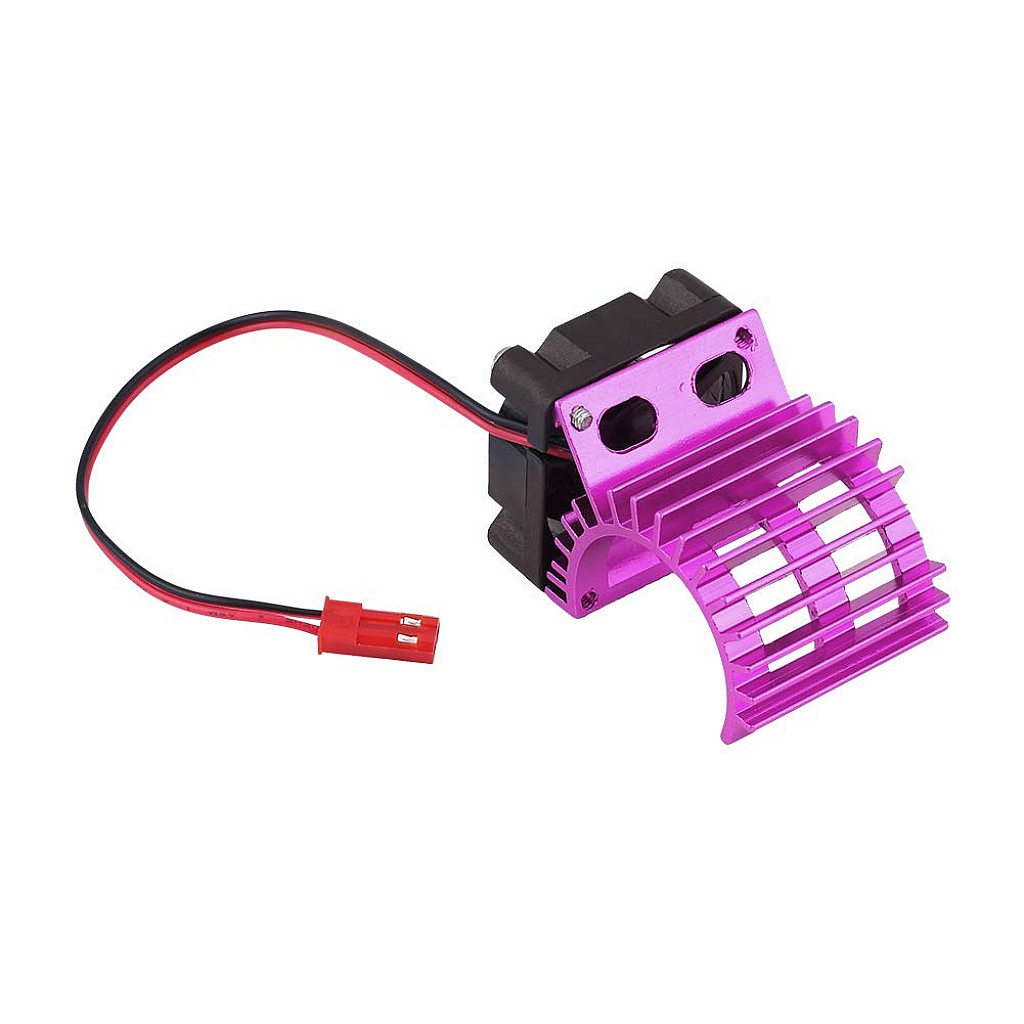 380390 ElectricMotor Fan Cooling Heatsinkpurple