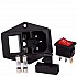 3D Printer DIY Accessories Makerbot Power Supply Switch Socket