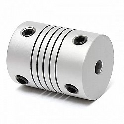 3mm X 4mm Aluminum Flexible Shaft Coupling