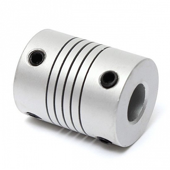 3mm X 8mm Aluminum Flexible Shaft Coupling