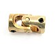 3mmx3mm Mini Brass Universal Joint Coupling