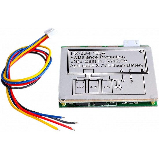 3S 100A Lithium Battery Protection Board