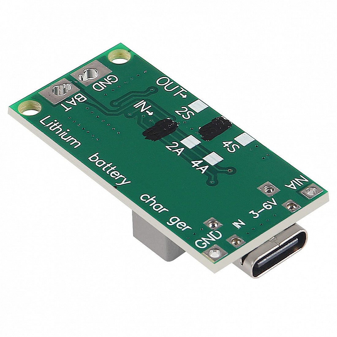 3S-1A |18650 Polymer Lithium Ion Charger Type C to 3S 8.4V 1A Booster ...