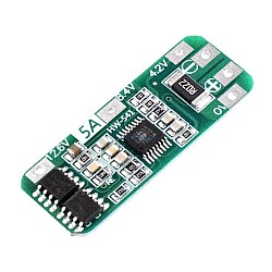 3S 5A 12.6V BMS Lithium Battery Protection Board