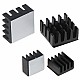 4 in 1 Black Aluminum Heatsink for Raspberry Pi 4B