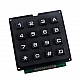 4×4 Matrix 16 Keys Telephone Panel Keyboard Keypad