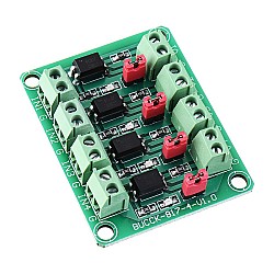 PC817 4 Channel Optocoupler Isolation Board Voltage Control Switching Module