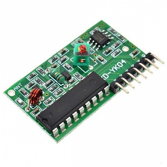 4 Channel Wireless Four Button RF Remote Control Transceiver Module (Mode: Non-Locking)