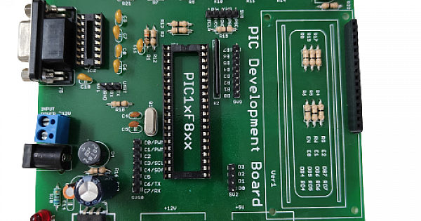 40 Pin Project Board For Atmel Microcontroller