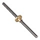 400mm Trapezoidal Lead Screw 8mm Thread 2mm Pitch Lead Screw with Copper Nut