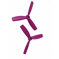 4045 3 blades Propeller (CW +CCW) purple