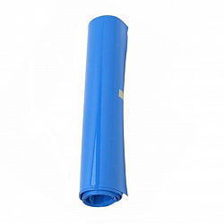 450mm 1-Meter PVC Heat Shrink Sleeve Blue for Lithium Cell Pack