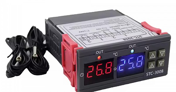 Buy STC-3008 Dual Digital Temperature Controller 12V