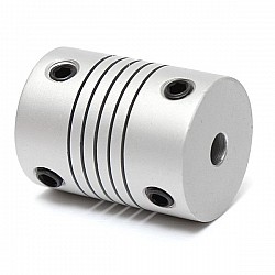 4mm X 4mm Aluminum Flexible Shaft Coupling 