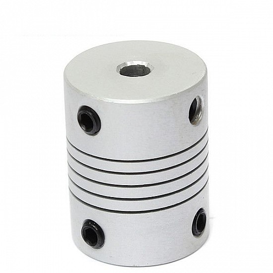 4mm X 8mm Aluminum Flexible Shaft Coupling 4mm X 8mm Aluminum Flexible Shaft Coupling