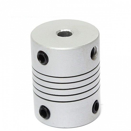 4mm X 8mm Aluminum Flexible Shaft Coupling