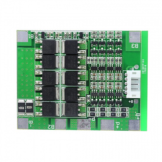 4S 30A 18650 BMS Lithium Battery Protection Board 14.8V 16V with Cable