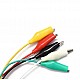 5 pcs of Double-ended Crocodile/Alligator Clips Roach Clips Electrical DIY Test Leads