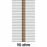 50 piece of 10 ohm Resistor