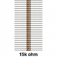 50 piece of 15K ohm Resistor