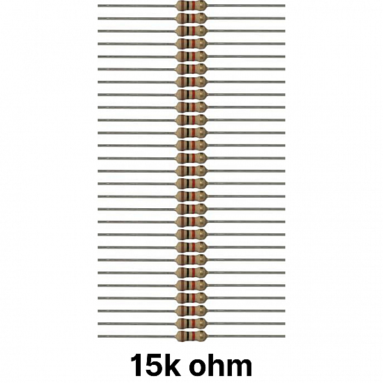50 piece of 15K ohm Resistor