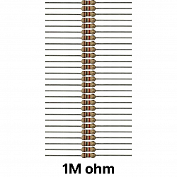 50 piece of 1M ohm Resistor