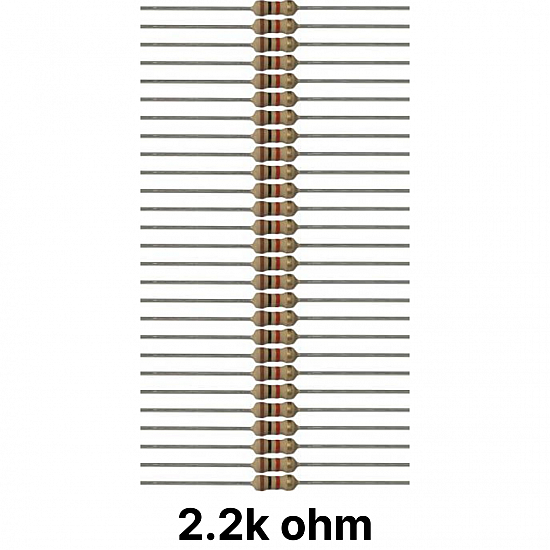 50 piece of 2.2k ohm Resistor