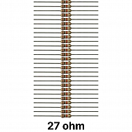50 piece of 27 ohm Resistor