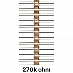50 piece of 270K ohm Resistor