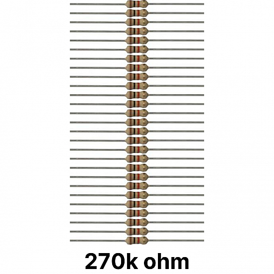 50 piece of 270K ohm Resistor